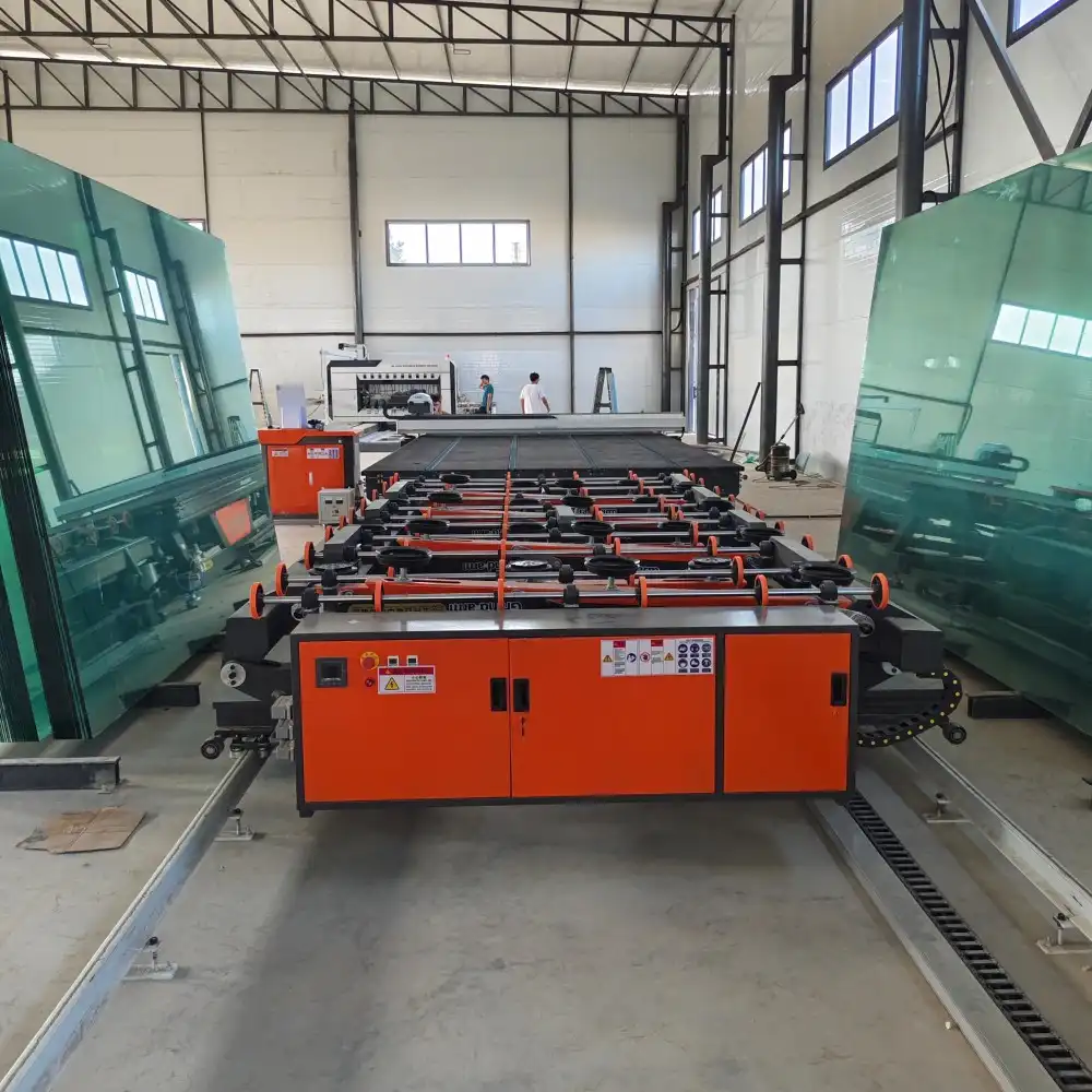 What is the Operation of a CNC Glass Loading Cutting Breaking Machine?